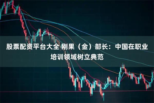 股票配资平台大全 刚果（金）部长：中国在职业培训领域树立典范